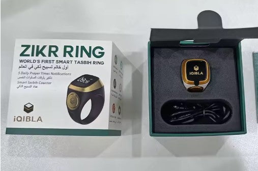 Muslim smart praise ring electronic waterproof ring counter islamique zikr ring