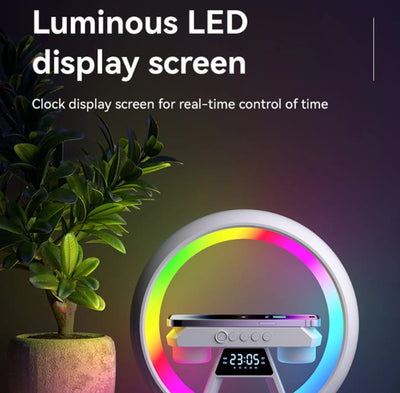 LED Wireless Charging Speaker