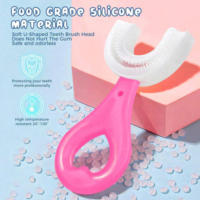 Pack of 2 Pieces U Shape Baby Brush