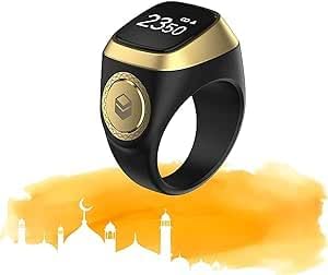 Muslim smart praise ring electronic waterproof ring counter islamique zikr ring