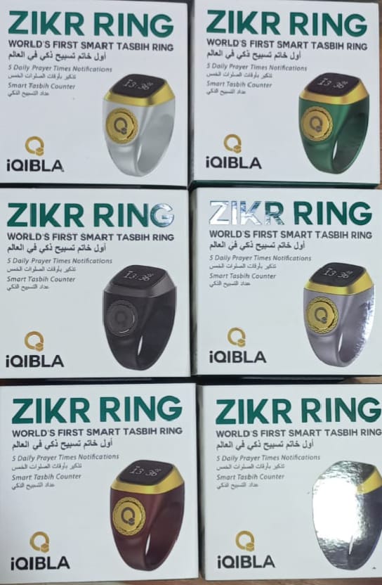 Muslim smart praise ring electronic waterproof ring counter islamique zikr ring